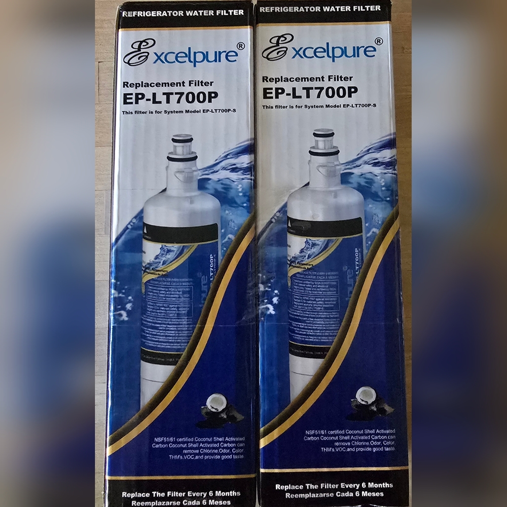 Excelpure Refrigerator Water Filter Replacement Filter EP-LT700P